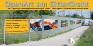 OpenArt am Gitterdraht